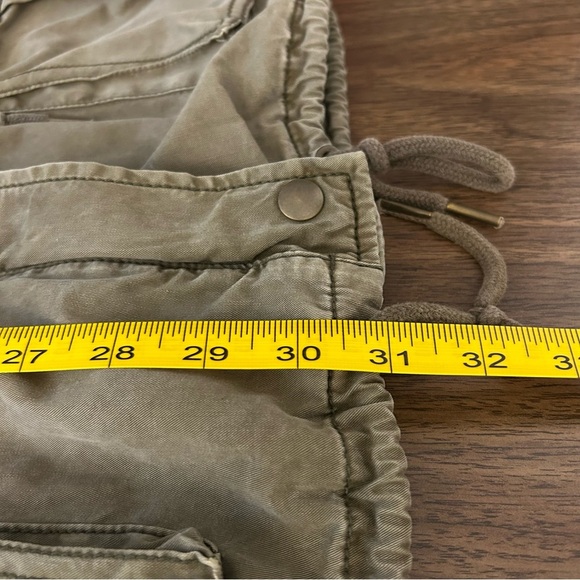 Aritzia azure Skies Olive Hooded Jacket M - Picture 13 of 13